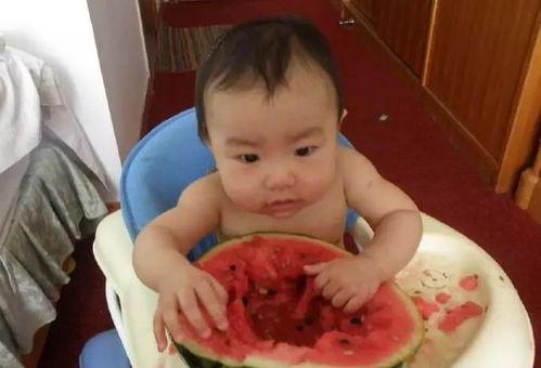 2岁孩子吃瓜,甜蜜瓜果之旅